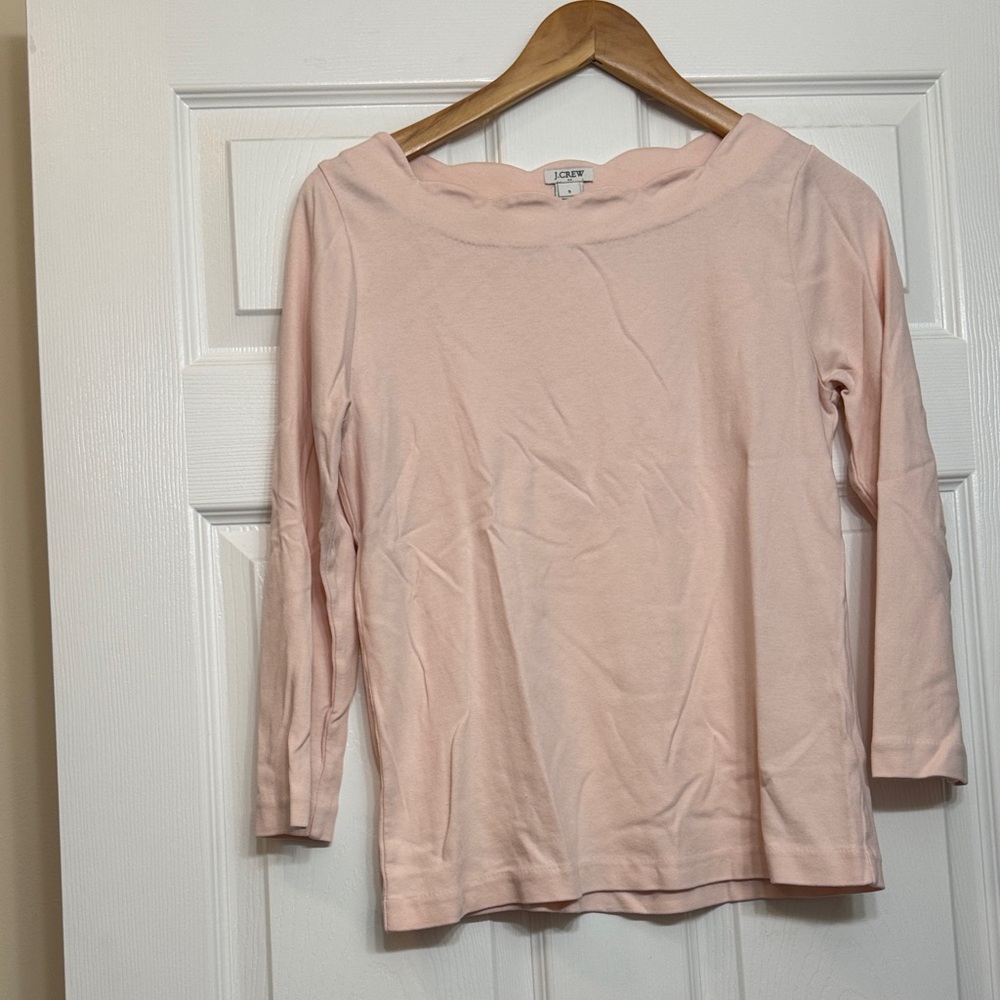 J. Crew Light Pink Blouse